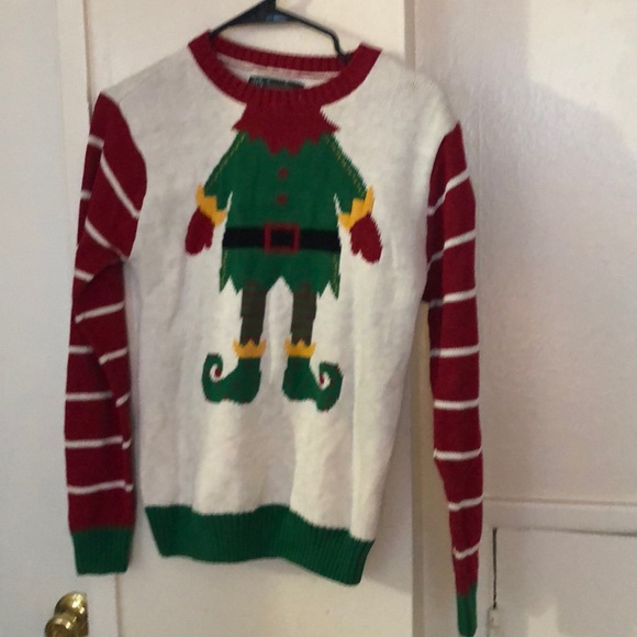 ugly sweater elf